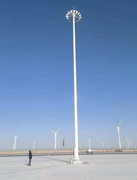 瓜州高速路服务区曲麻莱高杆灯项目