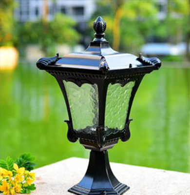 曲麻莱柱头灯 曲麻莱柱头灯