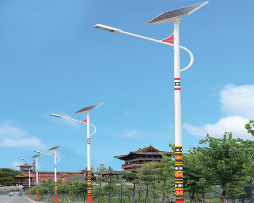 曲麻莱民族特色路灯