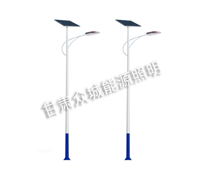 曲麻莱复兴号太阳能led路灯